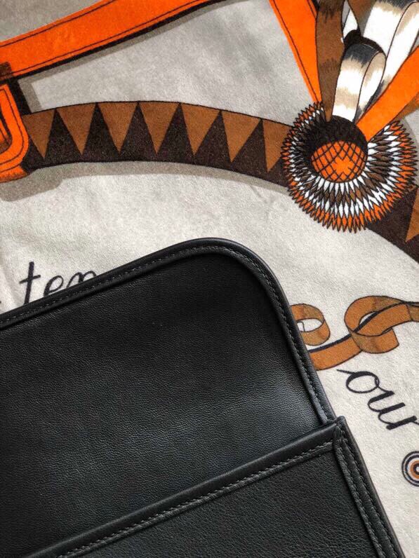 에르메스 지제 엘란29 블랙 스위프트 송아지가죽 내부 양가죽